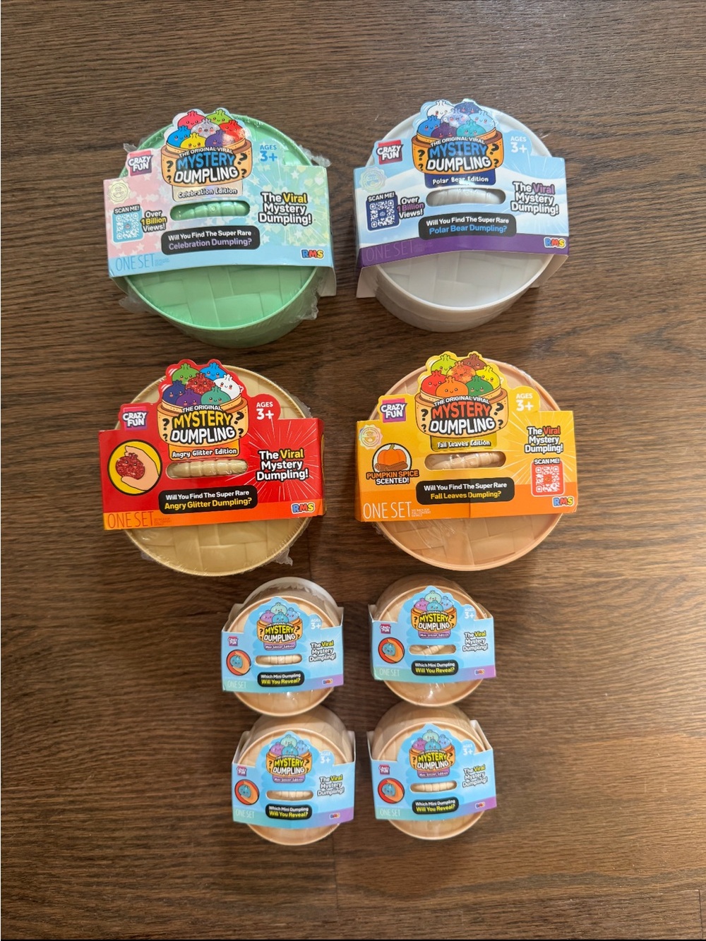 RMS authentic regular and mini dumpling bundle